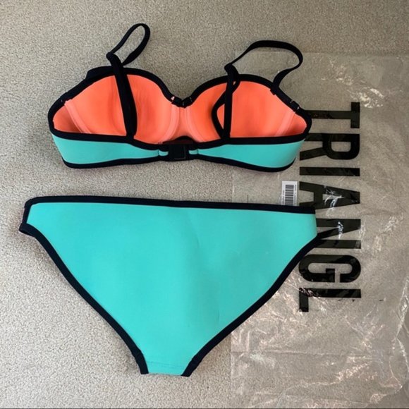 TRIANGL Poppy Flamingo Fling Bikini BOTTOM ONLY - Picture 3 of 3